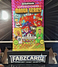 2025 VeeFriends Super Stickers Manga Series Steph Curry Sealed Pack 3 Stickers picture