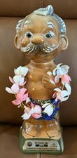 VINTAGE 1975 JIM BEAM 10th ANNIVERSARY HAWAIIAN OPEN DECANTER picture