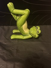 Vintage Norcrest Japan Ceramic Small Frog Figure. picture