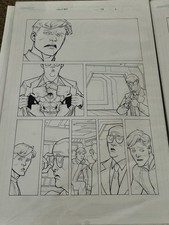 INVINCIBLE #38 PAGE 6 Original Comic Art Donald Robot Reveal Ryan Ottley Image picture