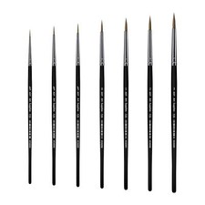 XDT#725 Fine Detail Brushes 7pcs Set, Detail Paint Brushes for Acrylic, Oil, ... picture