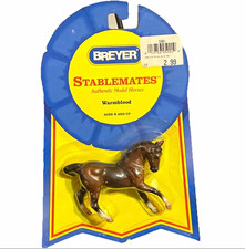 Breyer Stablemates Authentic Warmblood Mini Model Horse Figure, Plastic picture