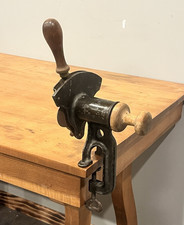 ANTIQUE MAGIC MARMALADE CUTTER HAND CRANK BENCH MOUNT FOLLOWS & BATE ENGLAND (1E picture