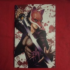 SIGNED Fox Mask Killer #1 Martin ZAVALA Ltd 400  Variant Exquisite Corpses picture