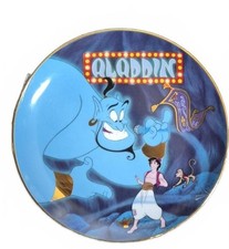 Disney Aladdin A Friend Like Me Plate Two Bradford Exchange 1993 Genie Abu picture