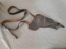 pre-WWII Spanish Military Leather Holster w/Shoulder Strap for Astra 400 Pistol picture