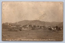 J87/ Dexter City Ohio RPPC Postcard c1910 Birdseye Store Caldwell 1853 picture