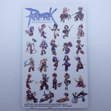Japanese Telephone Card  Ragnarok Online GRAVITY Promo Not For Sale 2003 picture