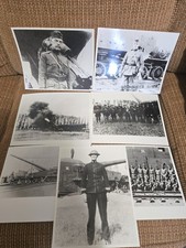 RARE Lot 7 8×10 WWI Army Railway Artillery Official Navy Archival photographs picture