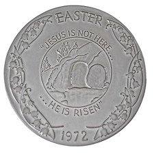 1972 Frankoma Oral Roberts Easter Plate