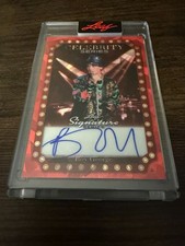 Boy George 2026 Leaf Signature Series Celebrity Auto 1/1 Culture Club picture