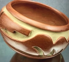Santa Clara Pueblo Pot By Clara Suazo picture