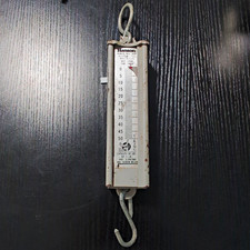 Hanson Model 895 Hanging Spring Scale 50 lb w/ Hook Made in USA Not Legal picture
