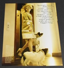 2006 Print Ad Fashion Lady Legs Heels Blonde Spring's Delicious Coats Feminine H picture