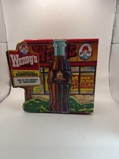 RARE WENDY'S HAMBURGERS - Coca Cola Bottle SET  -  25 Years - Dave Thomas picture
