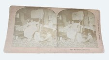 Antique 1892 B.W. Kilburn Stereoview Card 