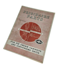Vintage Frigidaire Parts Catalog January 1937 Ice Cream Cabinets Condensing Unit picture