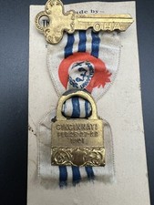 1901 OHIO HARDWARE ASSOCIATION CONVENTION BADGE ORIGINAL PACKAGE - L476 picture