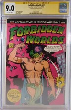 👹 CGC 9.0 KEN BALD SIGNED FORBIDDEN WORLDS #12 VF/NM American 1952 Dark Shadows picture