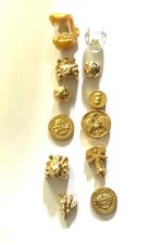 Treasure X real gold dipped treasures (10) and (2) peridots picture