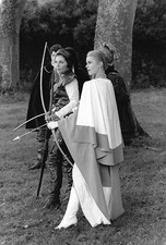 American actress Jane Fonda the set of Metzengerstein by French fi- Old Photo picture
