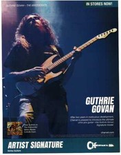 2014 CHARVEL San Dimas Electric Guitar Guthrie Govan The Aristocrats magazine ad picture
