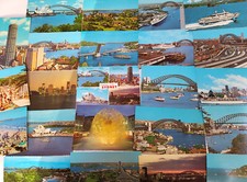25 VTG 1970s I'NTL PCs SYDNEY AUSTRALIA TEICH ARCHIVES NOS FRAMEABLE MINT picture