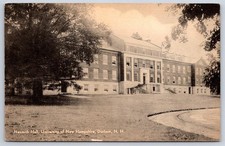 West Nottingham Vintage New Hampshire Postcard DURHAM Nesmith Hall Unh 1944 picture