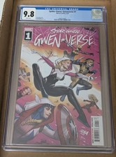 CGC 9.8 Spider-Gwen Gwenverse 1 2022 Marvel Comics picture