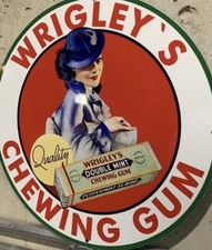 Top Quality Wrigley’s Chewing Gum vintage reproduction Garage Sign picture