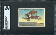 1910-1912 T28 Aeroplane Series Farman Aeroplane Milo Cigarettes SGC 5 picture