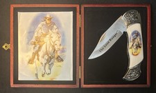 Rare Vintage Lone Ranger Collectible Memorabilia Pocket Knife in Original Case ￼ picture