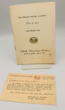 The Phillips Exeter Academy 1907 Class 50th Anniv Reunion 1957 Booklet/Postcard picture
