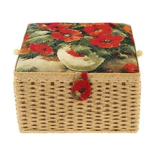 Large Capacity?Sewing Basket, Portable Storage Basket for Sewing SuppliesUS picture