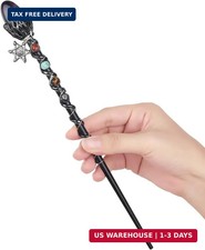 DUQGUHO Crystal Magic Wand for Adults Fairy Witch Wizard Wand picture