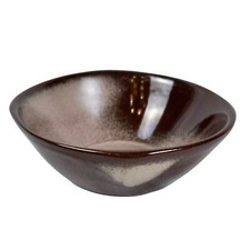 Frankoma 5XS Plainsman Brown Satin Berry Bowls very good condition USA picture