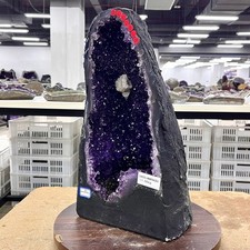 25.35LB Natural high-quality amethyst cave quartz cluster crystal sample picture