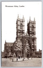 Postcard England London Westminster Abbey picture