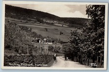 Innlandet County Norway Postcard Pensionat Harpefoss Gryttino c1940's RPPC Photo picture
