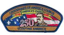 CROSSROADS OF AMERICA COUNCIL *250th ANNIV. OF USA* THEODORE ROOSEVELT * INDIANA picture