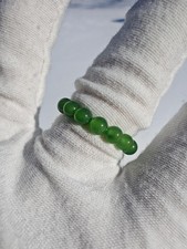 Certified Handmade Siberian Apple Green Finger Bracelet (Ring) - US Size 7-13 picture