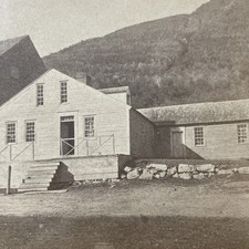 The Willey House Stereoview H. E. Slayton Montpelier VT 1870s New Hampshire picture