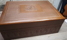 1945 John Middleton Deluxe Tobacco Blending Chest Vintage Glass Jars Booklets picture