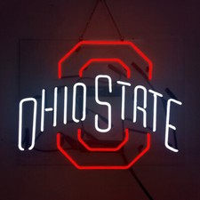 US STOCK Ohio State Neon Signs Bar Pub Sport Club Dormitory Decor 19