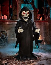 05031448 Spirit Halloween 3 Ft 3 In Screaming Reaper Animatronic 2026 picture