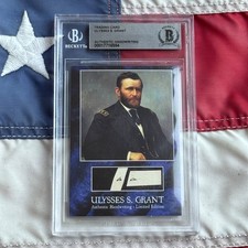 Ulysses S. Grant Handwritten Word Cut From a Beckett Autograph Signed Letter picture