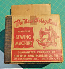 Vintage Gibraltar New Betsy Ross  Childs Sewing Machine picture