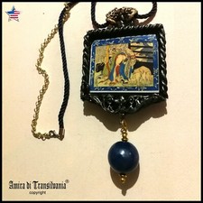 necklace talisman oriental buddha amulet pendant kamasutra love japanese vintage picture