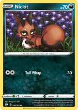 NICKIT C REVERSE HOLO 104/203 EVOLVING SKIES POKEMON NM/M picture