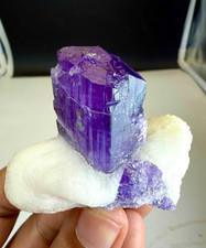 Purple Scapolite Crystal On Matrix Combine/ Collector Mineral Specimens ,487 CTS picture